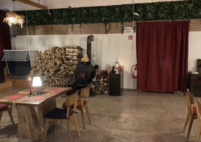 Pandas Garden Abendrestaurant mit Kamin