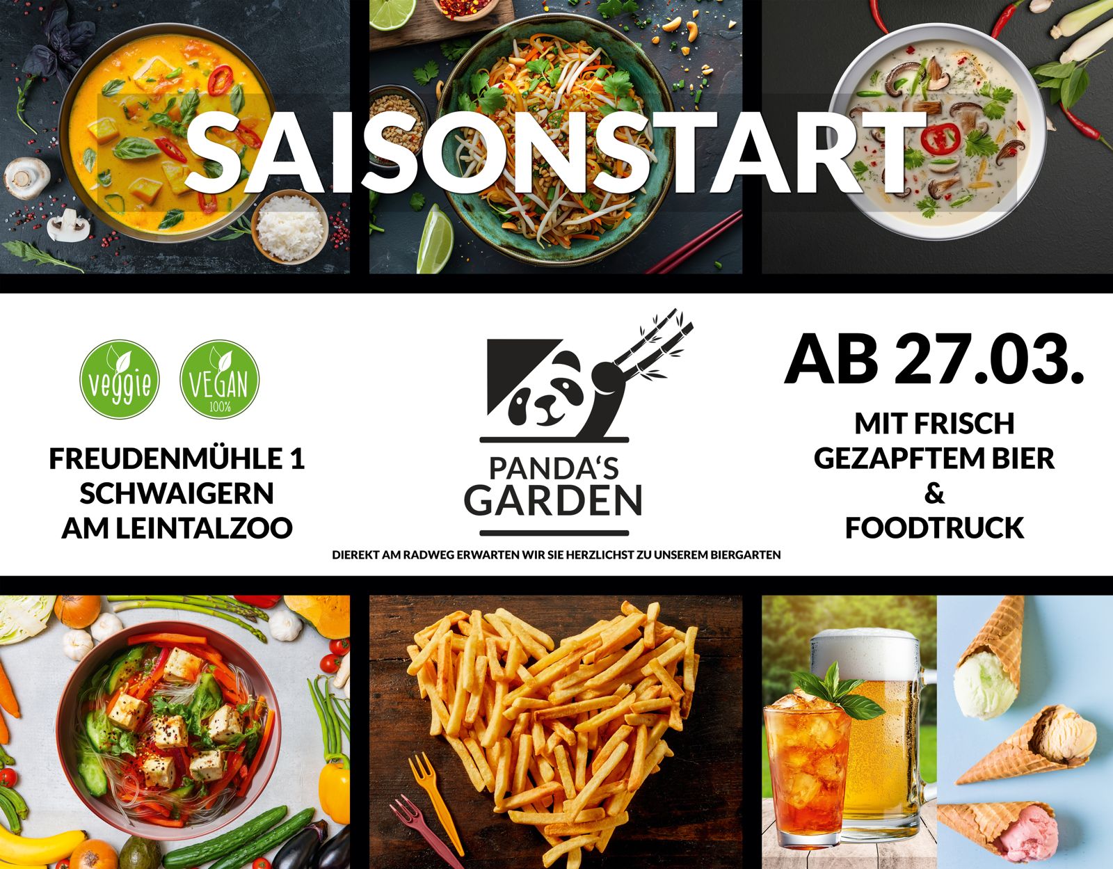 Pandas Garden in Schwaigern - Saisonstart 2026